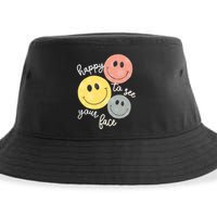 Happy To See Your Face Sustainable Bucket Hat