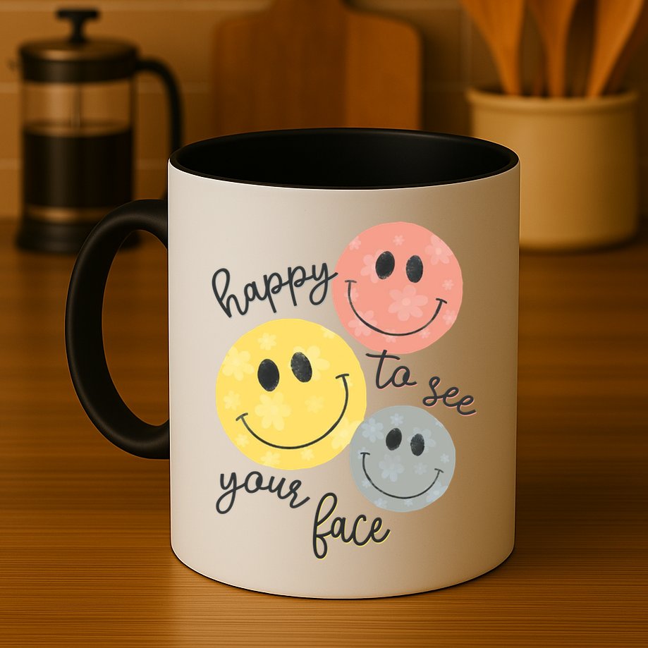 Happy To See Your Face Mug