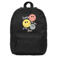 Happy To See Your Face 16 in Basic Backpack