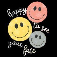 Happy To See Your Face 16 in Basic Backpack