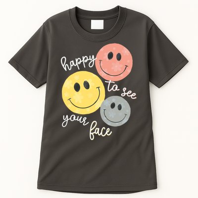 Happy To See Your Face Tall T-Shirt