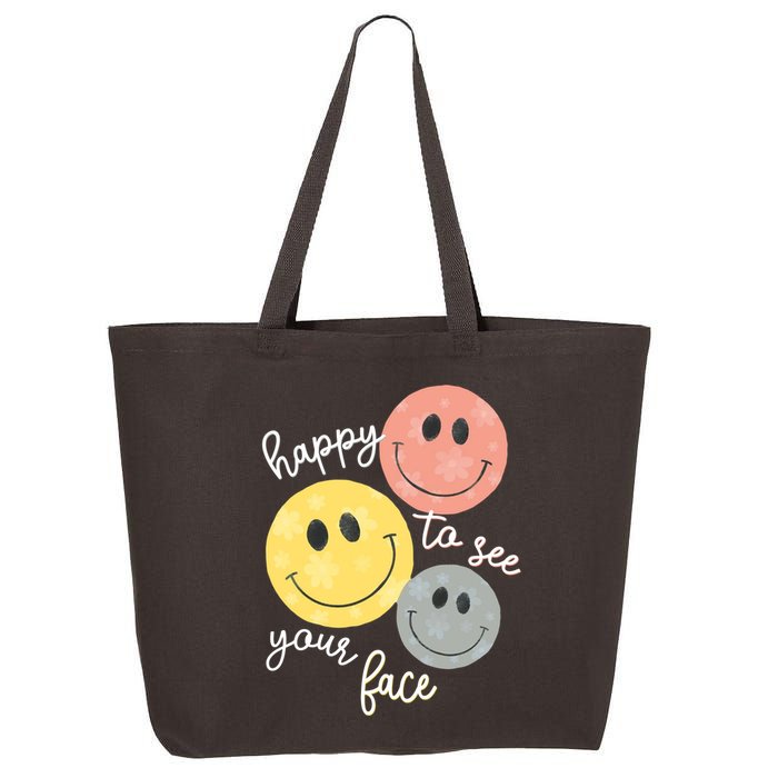 Happy To See Your Face 25L Jumbo Tote