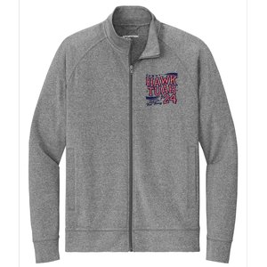 Hawk Tush Spit On That Thing Presidential Candidate Parody Stretch Full-Zip Cadet Jacket