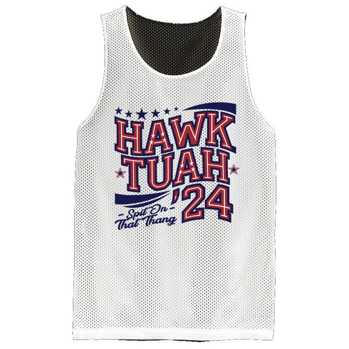 Hawk Tush Spit On That Thing Presidential Candidate Parody Mesh Reversible Basketball Jersey Tank