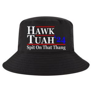 Hawk Tuah Spit On That Thing Presidential Candidate Parody Cool Comfort Performance Bucket Hat