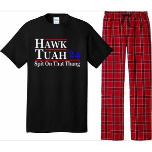 Hawk Tuah Spit On That Thing Presidential Candidate Parody Pajama Set