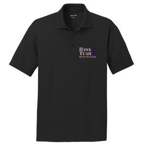 Hawk Tuah Spit On That Thing Presidential Candidate Parody PosiCharge RacerMesh Polo