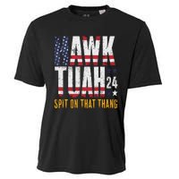 Hawk Tush Spit On That Thang Election Parody Cooling Performance Crew T-Shirt