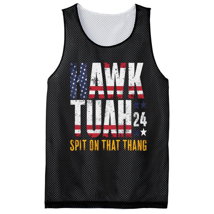 Hawk Tush Spit On That Thang Election Parody Mesh Reversible Basketball Jersey Tank