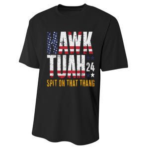 Hawk Tush Spit On That Thang Election Parody Performance Sprint T-Shirt