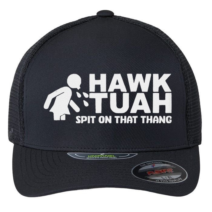 Hawk Tush Spit On That Thang Election Parody Flexfit Unipanel Trucker Cap