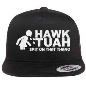 Hawk Tush Spit On That Thang Election Parody Flat Bill Trucker Hat