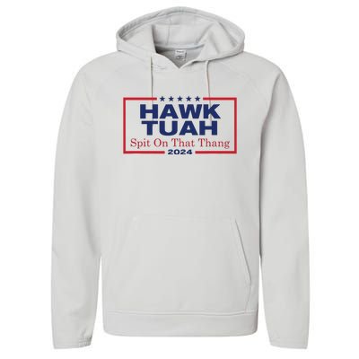 Hawk Tush Spit On That Thang Viral Election Parody Performance Fleece Hoodie