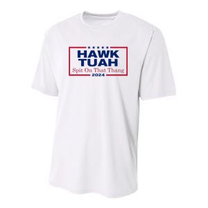 Hawk Tush Spit On That Thang Viral Election Parody Youth Performance Sprint T-Shirt