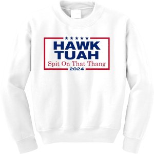 Hawk Tush Spit On That Thang Viral Election Parody Kids Sweatshirt