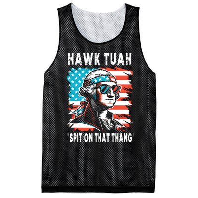 Hawk Tush Spit On That Thing Funny Georg Washington July 4th Mesh Reversible Basketball Jersey Tank