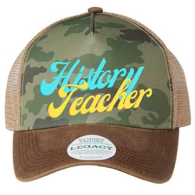 History Teacher Social Studies Teacher Legacy Tie Dye Trucker Hat