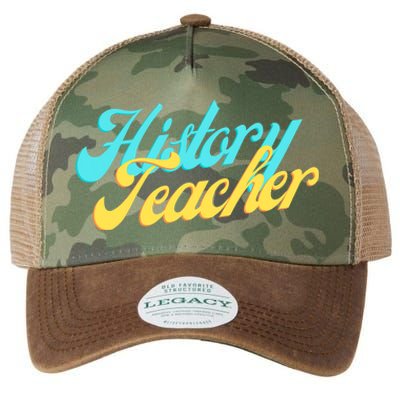 History Teacher Social Studies Teacher Legacy Tie Dye Trucker Hat