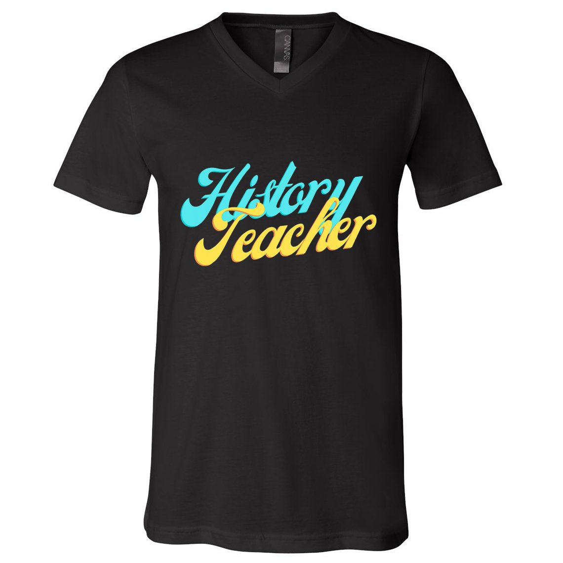 History Teacher Social Studies Teacher V-Neck T-Shirt