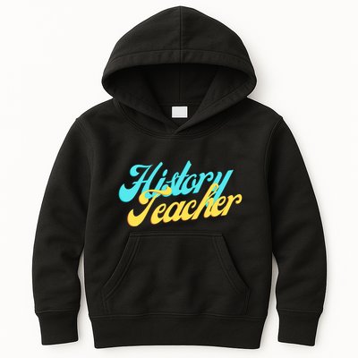 History Teacher Social Studies Teacher Kids Hoodie