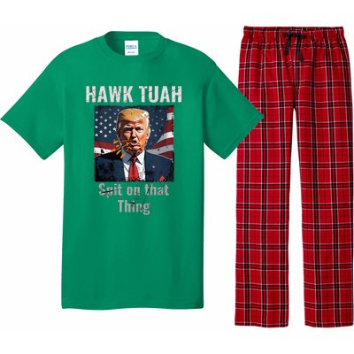 Hawk Tush Spit On That Thing Girl Presidenti Interview Pajama Set