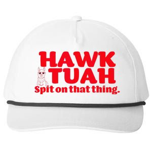 Hawk Tuah Spit On That Thang Hawk Thua Hawk Tua Snapback Five-Panel Rope Hat