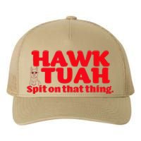 Hawk Tuah Spit On That Thang Hawk Thua Hawk Tua Yupoong Adult 5-Panel Trucker Hat