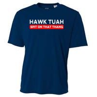 Hawk Tuah Spit On That Thang Hawk Thua Hawk Tua Cooling Performance Crew T-Shirt