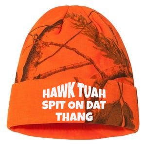 Hawk Tuah. Spit On Dat Thang. Kati Licensed 12" Camo Beanie