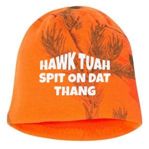 Hawk Tuah. Spit On Dat Thang. Kati - Camo Knit Beanie