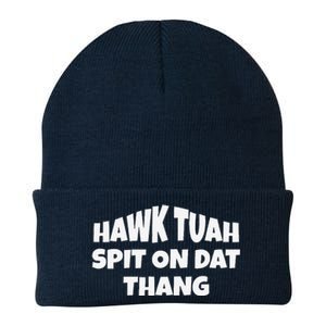 Hawk Tuah. Spit On Dat Thang. Knit Cap Winter Beanie