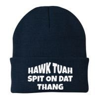 Hawk Tuah. Spit On Dat Thang. Knit Cap Winter Beanie