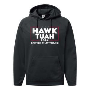 Hawk Tush Spit On That Thing Presidential Candidate Performance Fleece Hoodie