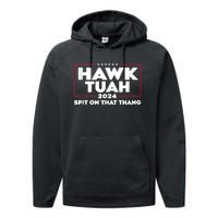 Hawk Tush Spit On That Thing Presidential Candidate Performance Fleece Hoodie