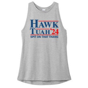 Hawk Tush Spit On That Thang 24 Utah Ladies PosiCharge Tri-Blend Wicking Tank