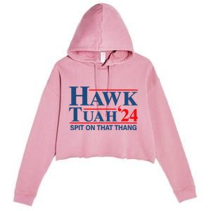 Hawk Tush Spit On That Thang 24 Utah Crop Fleece Hoodie