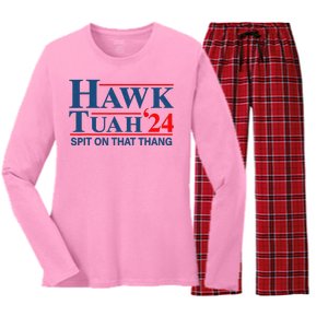 Hawk Tush Spit On That Thang 24 Utah Women's Long Sleeve Flannel Pajama Set 