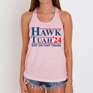 Hawk Tush Spit On That Thang 24 Utah Women's Knotted Racerback Tank