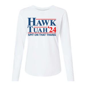 Hawk Tush Spit On That Thang 24 Utah Womens Cotton Relaxed Long Sleeve T-Shirt