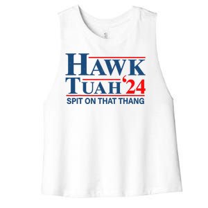 Hawk Tush Spit On That Thang 24 Utah Women's Racerback Cropped Tank