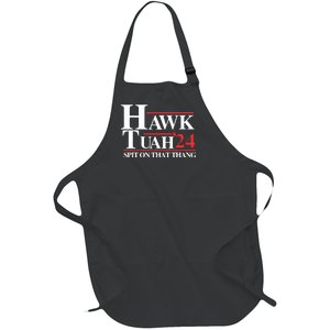 Hawk Tush Spit On That Thang Viral Election Parody Full-Length Apron With Pockets