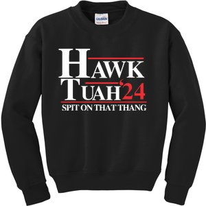 Hawk Tush Spit On That Thang Viral Election Parody Kids Sweatshirt