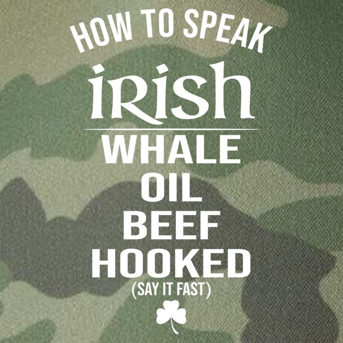 How To Speak Irish Whale Oil Beef Hooked Funny St Patrick's Day Legacy Tie Dye Trucker Hat