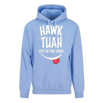 Hawk Tuah... Spit On That Thing Funny Meme Gift Unisex Surf Hoodie