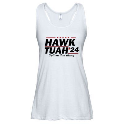 Hawk Tush Spit On That Thing Presidential Candidate Parody Gift Ladies Essential Flowy Tank