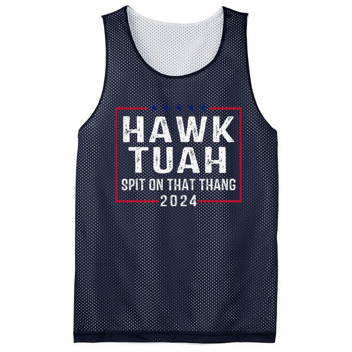 Hawk Tush Spit On That Thang Hawk Tuah Mesh Reversible Basketball Jersey Tank