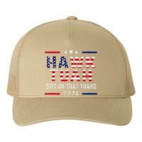 Hawk Tush Spit On That Thang Hawk Tuah Yupoong Adult 5-Panel Trucker Hat