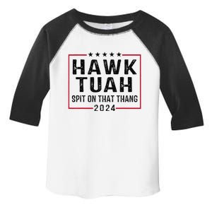 Hawk Tush Spit On That Thang Hawk Tuah Toddler Fine Jersey T-Shirt