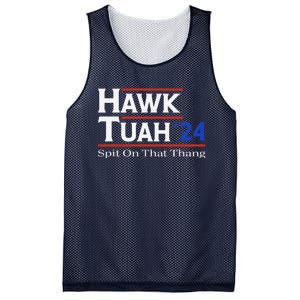 Hawk Tush Spit On That Thang Viral Election Parody Mesh Reversible Basketball Jersey Tank