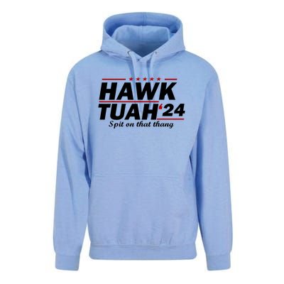 Hawk Tush Spit On That Thing Parody Presidential Candidate Gift Unisex Surf Hoodie